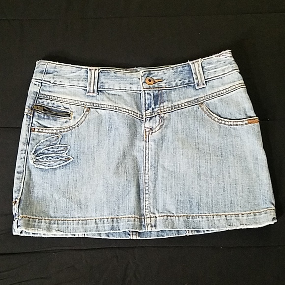 Billabong Mini Jeans Skirt - Picture 1 of 8